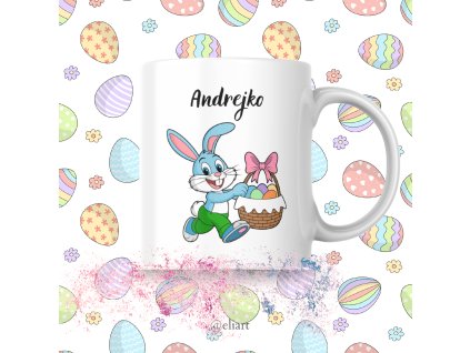 Keramický hrnček pre šibačov s menom