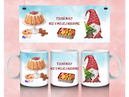 Vianočný hrnček ticha noc pre mamu