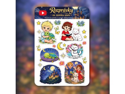 rozprávkové nálepky