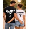 Tričká pre páry - „Vlastný text''