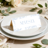 Svadobná menovka na stôl - Bellezza - talianská elegancia