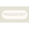 Pozvánka ku svadobnému stolu - Eternelle - navždy spolu
