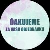 Ďakujeme za objednávku vlastný nazov cista