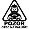NÁLEPKA NA AUTO OTEC NA PALUBE