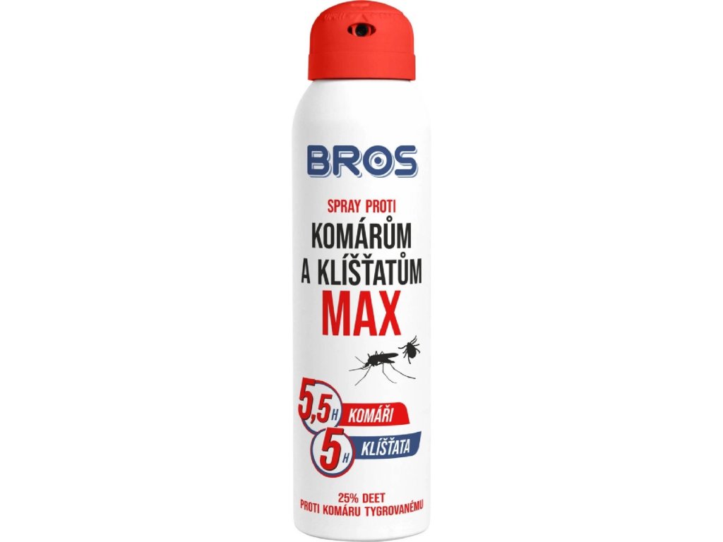 BROS spray proti komárům a klíšťatům 90ml MAX