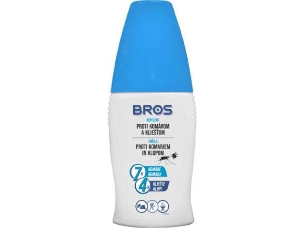 BROS sprej proti komárům a klíšťatům, 50 ml