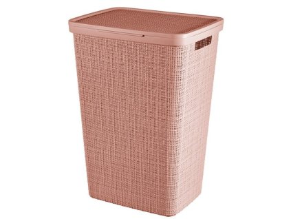 Koš na špinavé prádlo Jute růžová