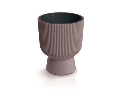 Květináč MILLY s vkladem 39 cm - barva: marsala