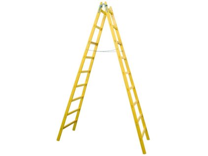 Žebřík dvojitý 10př.malíř 342cm/bez háčku/33cm