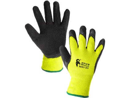 Rukavice komb.prac. ZIMNÍ 8fluorescenční Roxy Winter"