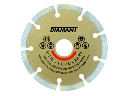 Kotouč diamantový 45-125 segment DIAMANT
