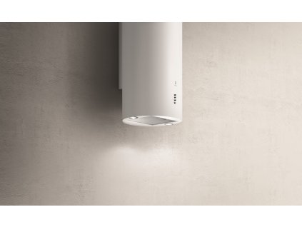 komínová digestoř bílá