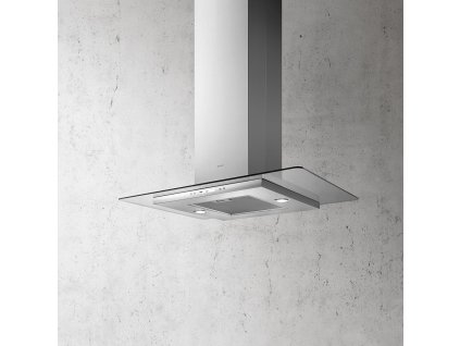 ELICA FLAT GLASS PLUS ISLAND IX/A/90