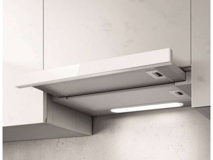 odsavač par sklo bílé