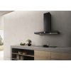 komínová digestoř černá