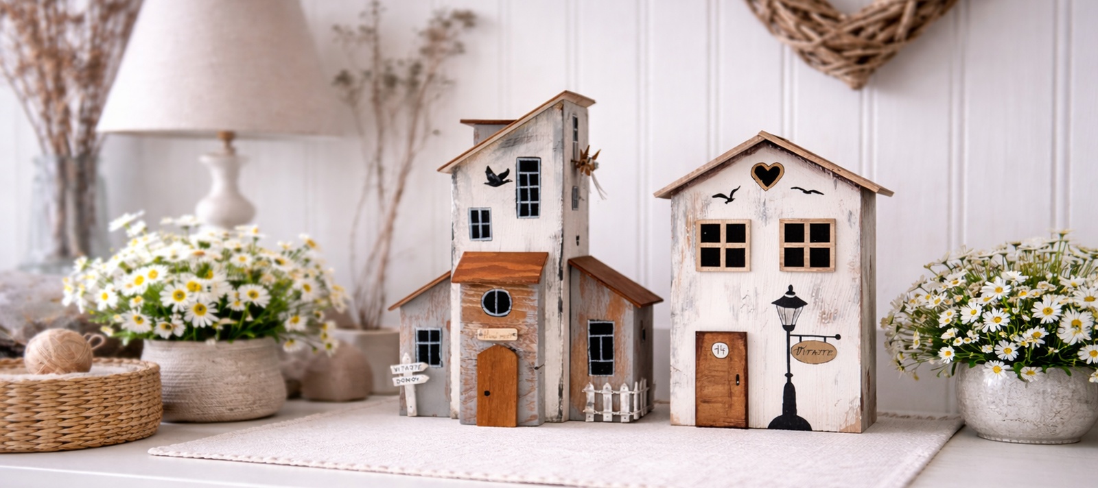 Drevené domčeky