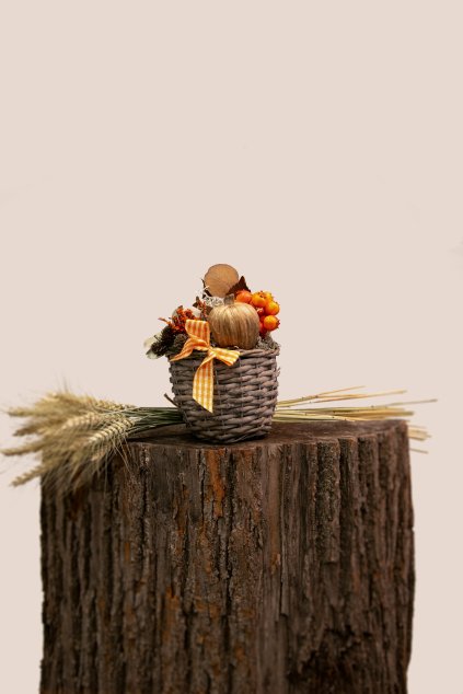 Jesenný košík „Tekvičková radosť“