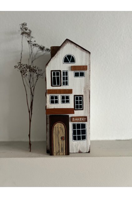 Drevený domček „Bakery“ – dekoračná pekáreň