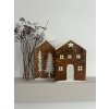 Dekoračný domček „Les pod snehom“