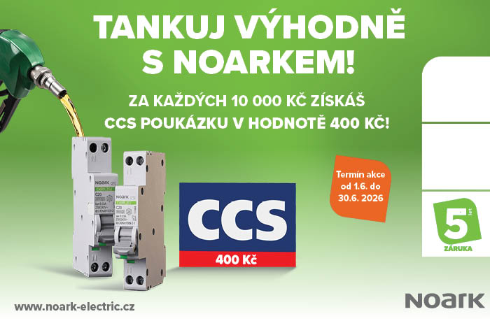 Akce NOARK - získejte poukázky na tankování při nákupu