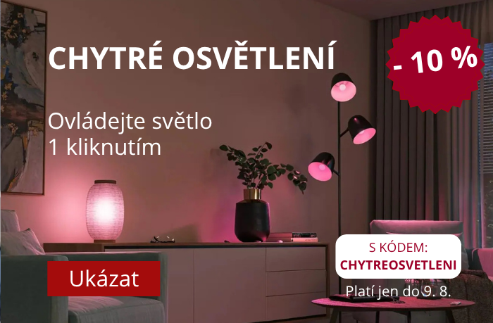 Chytré osvětlení - sleva 10 %
