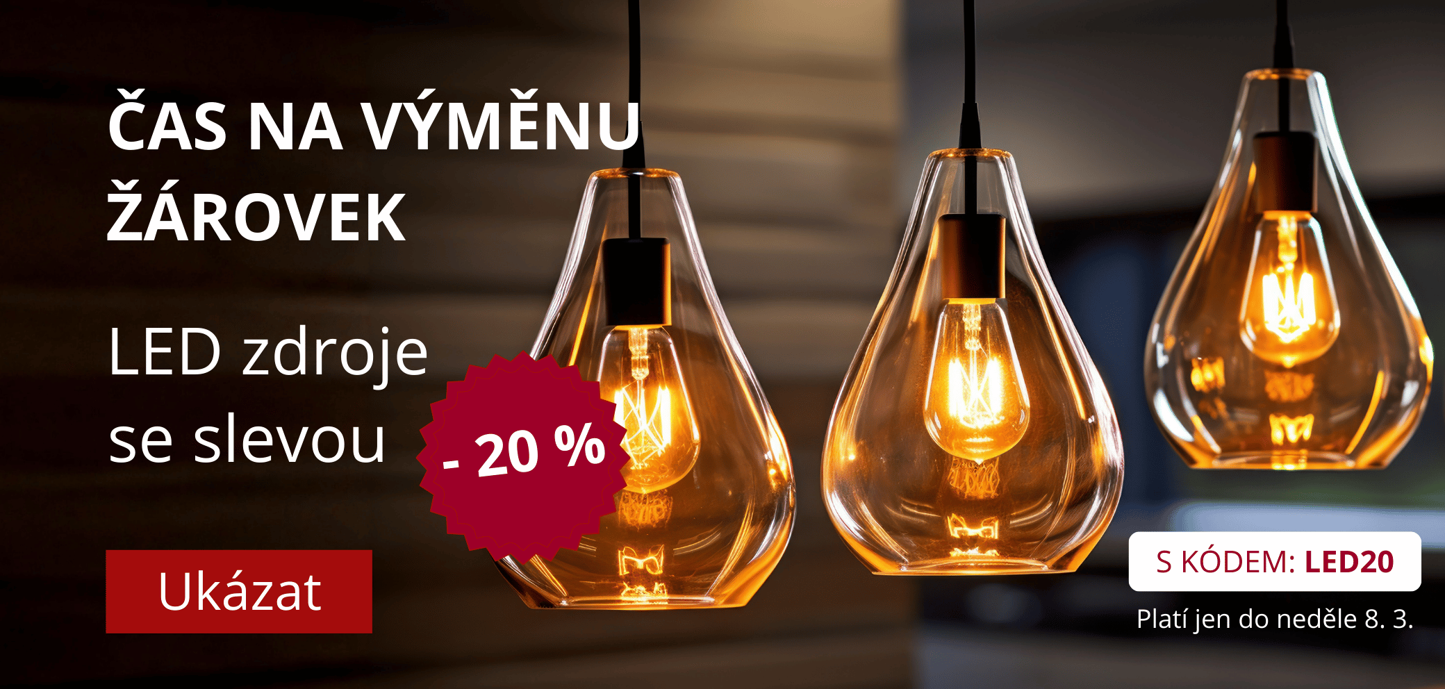 LED ZDROJE sleva 20
