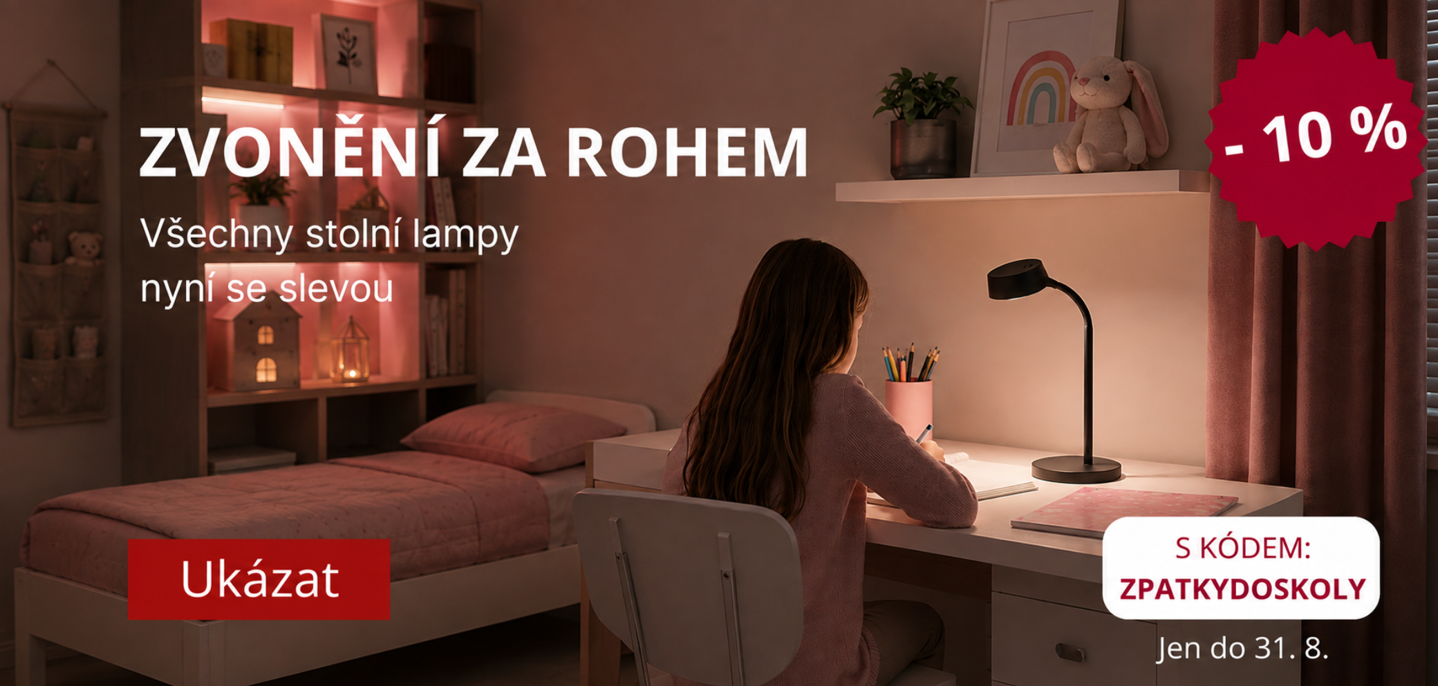 Stolni lampy se slevou 10 %