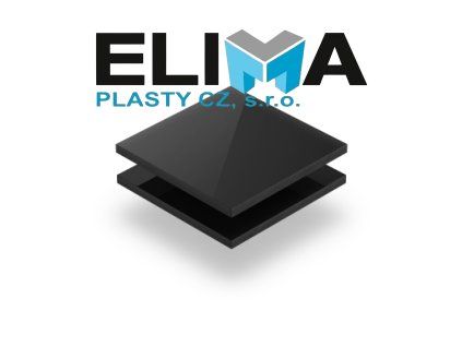 Plexisklo 3mm černé