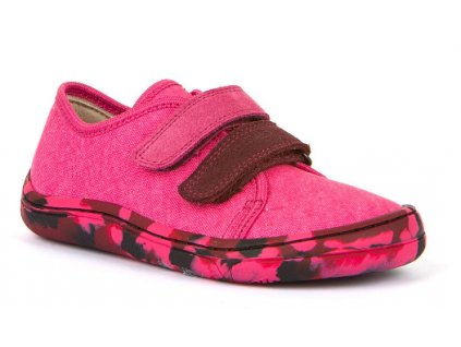 Froddo Barefoot plátenky Fuxia Pink