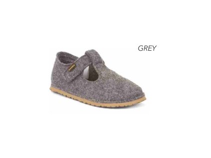 Froddo Barefoot papuče Flexy Slippers grey