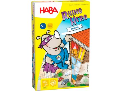 Haba Spoločenská hra pre deti Rhino Hero