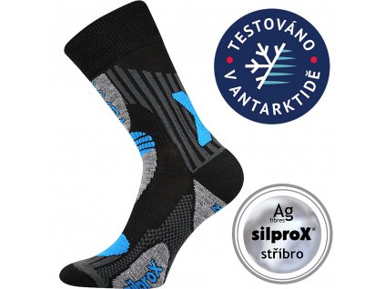 Voxx ponožky pre dospelých Vision čierno modrá