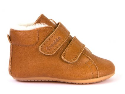 Froddo Prewalkers D Velcro zimné cognac