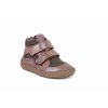 Froddo Barefoot zimné nižšie topánky Winter Wool pink shine