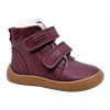 Protetika Barefoot zimné topánky Deny bordo