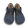 Beda barefoot papuče BFN Grey denim