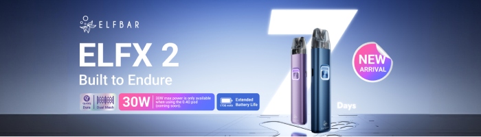 Elf Bar ELFX 2 POD 1700mAh sada banner