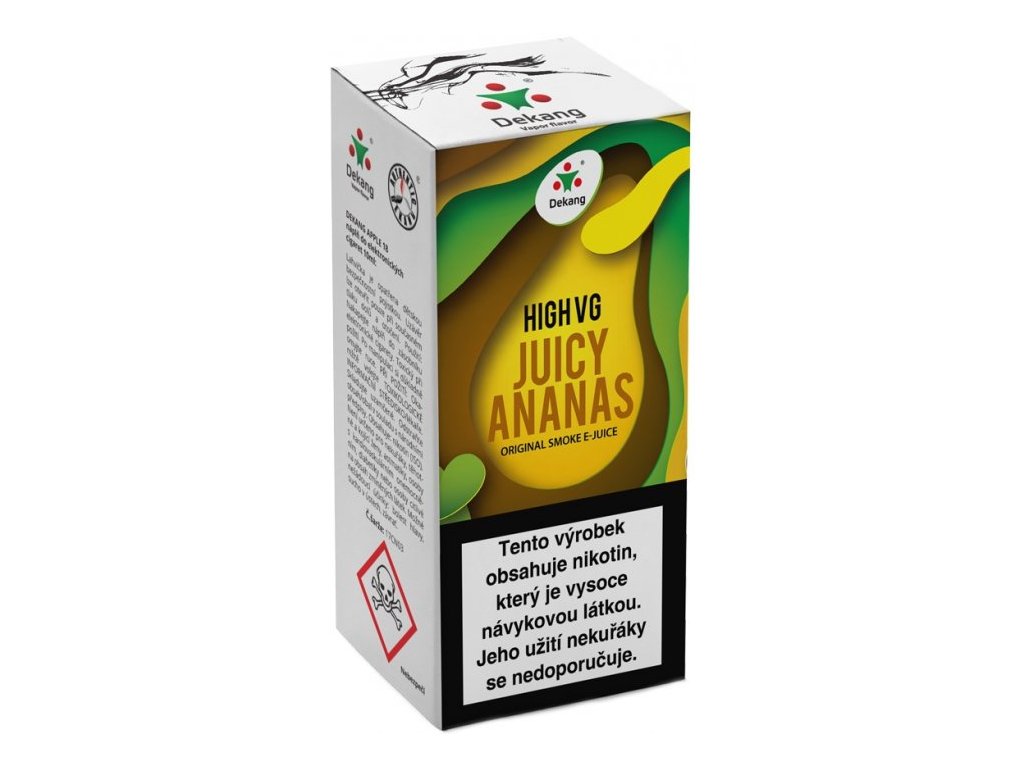 e-liquid Dekang High VG Juicy Ananas, 10ml