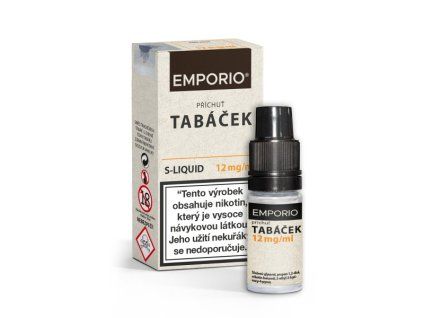 s liquidy CZ TABACEK 12