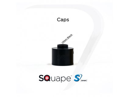 squape seven cap ultem black