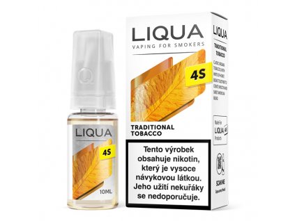 liqua 4s traditional tobacco