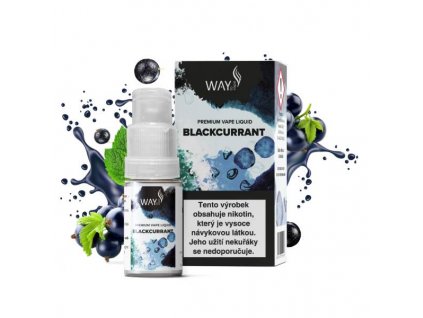 E-liquid Way To Vape Blackcurrant 10ml