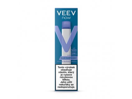 veev now blue raspberry front