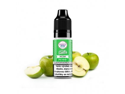 DinnerLady Salts Lifestyle SWEETS Apple Sours 10ml 20mg Bottle CZ