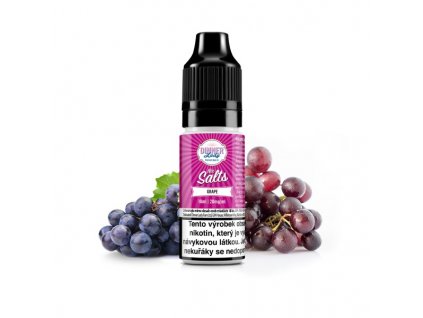 DinnerLady Salts Lifestyle FRUITS Grape 10ml 20mg Bottle CZ