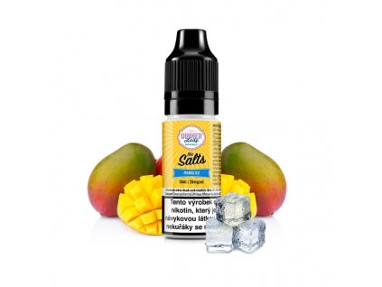 DinnerLady Salts Lifestyle ICE Mango Ice 10ml 20mg Bottle CZ