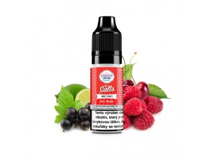 DinnerLady Salts Lifestyle SWEETS Sweet Fruits 10ml 20mg Bottle CZ