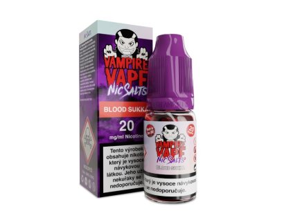 CZ VV 10mlNicSalts BloodSukka Bottle&Box