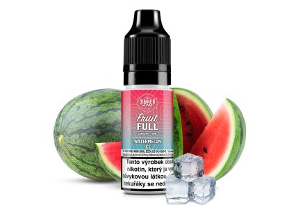 LMK DL Bar Salts FRUITS Watermelon Ice 10ml 20mg Bottle CZ