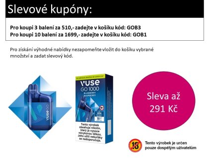 Vuse Go box Blue Rasberry